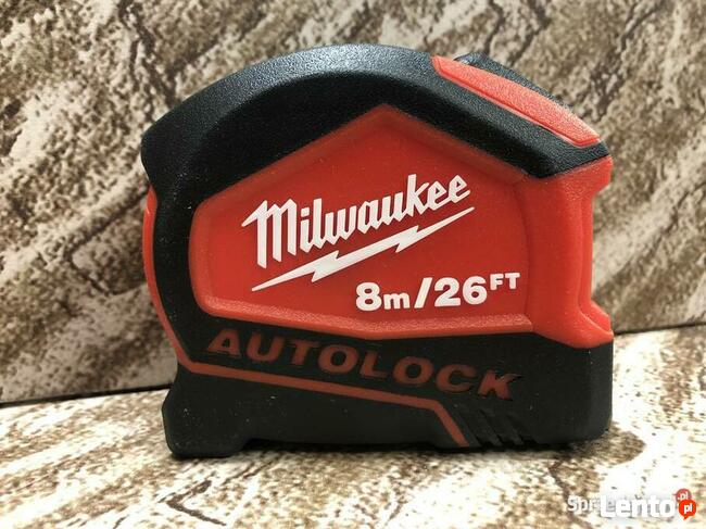 Miara / Taśma miernicza 8 m AUTOLOCK MILWAUKEE