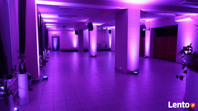 Dekoracja Sali Weselnej Światłem Ozdabianie Sali Lampy LED