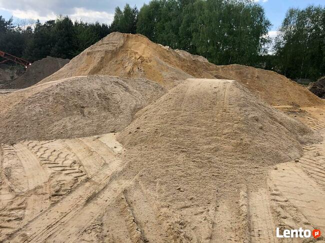 Piasek podsypkowy, płukany, piach, żwir