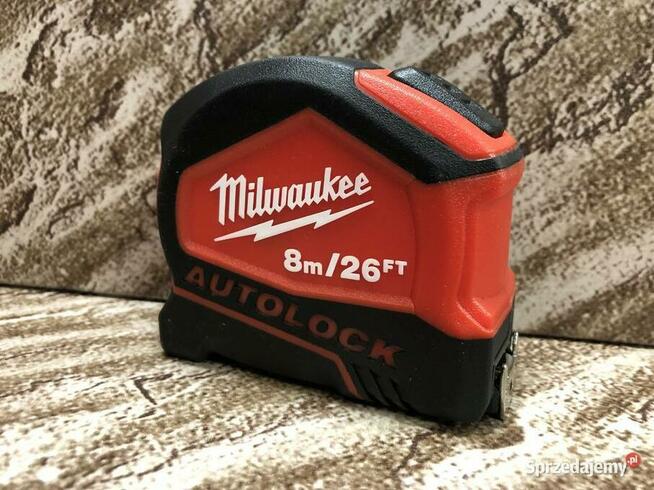 Miara / Taśma miernicza 8 m AUTOLOCK MILWAUKEE