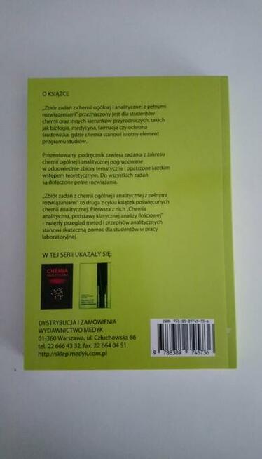 Zbiór zadań z chemii ogólnej i analitycznej Persona