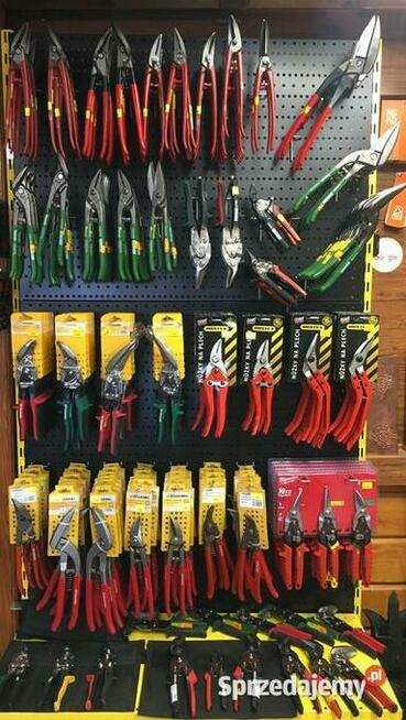 Dachcęgi do blachy proste 80 mm STUBAI ZAWIASOWE