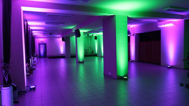 Dekoracja Sali Weselnej Światłem Ozdabianie Sali Lampy LED