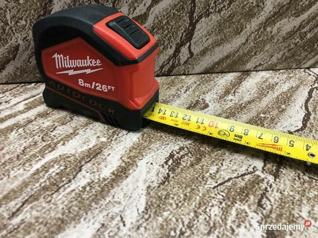 Miara / Taśma miernicza 8 m AUTOLOCK MILWAUKEE