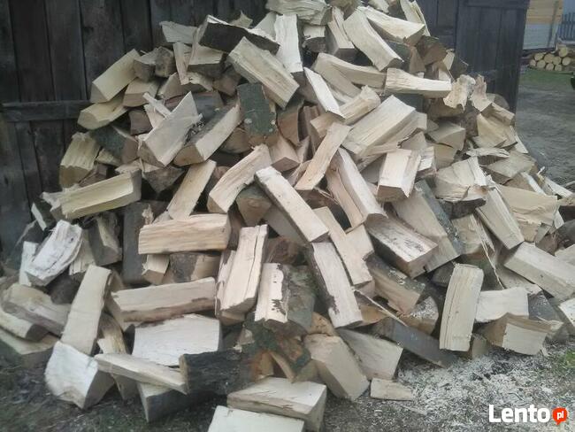 opał, drewno opałowe gotowe cięte, kominkowe łupane