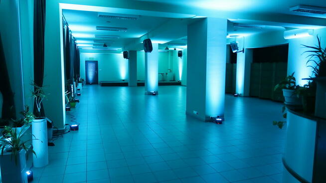 Dekoracja Sali Weselnej Światłem Ozdabianie Sali Lampy LED