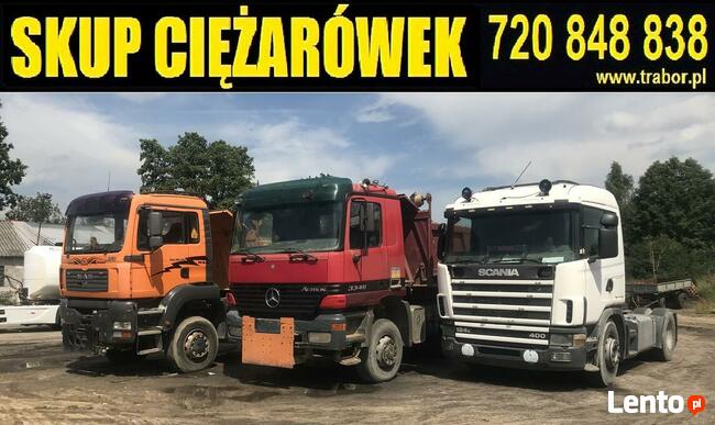 SKUP CIĘŻARÓWEK I CIĄGNIKÓW ROLNICZYCH, WYWROTKI, INNE