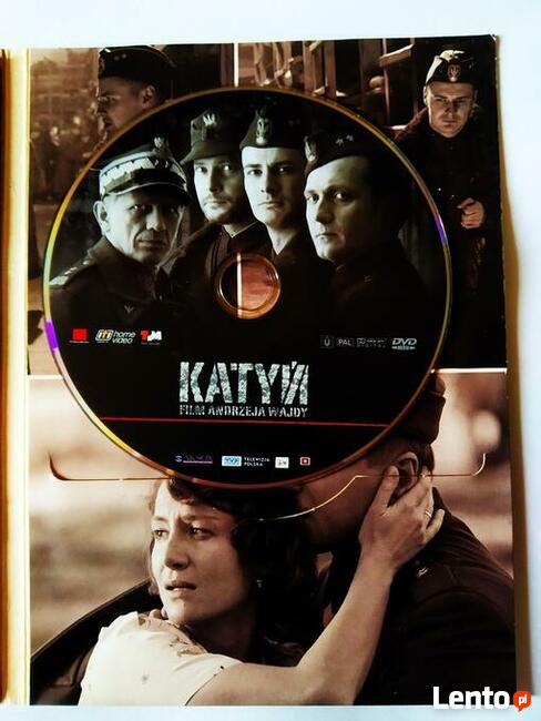 KATYŃ- film Andrzeja Wajdy na DVD -stan BDB
