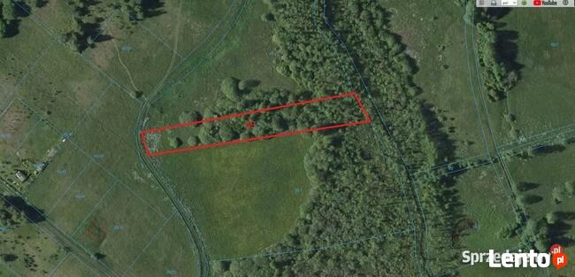 Działka nad jeziorem Grom