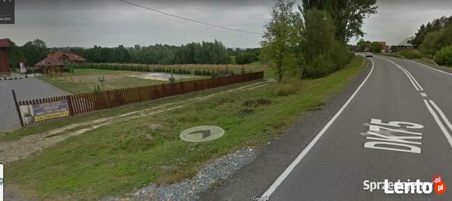 6100 m2 przy drodze Kraków - Krynica E75 działka Gosprzydowa