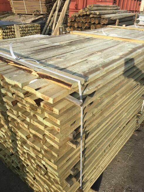 Deska sosnowa tarcica 25mm szalówka Impregnowana Ciśnieniowo