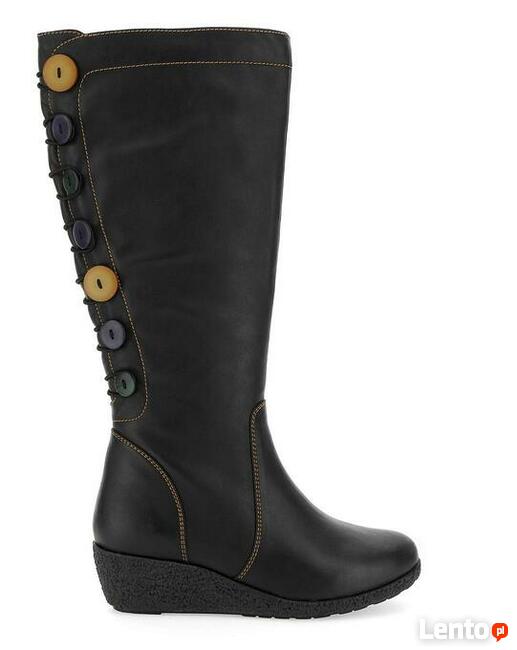 37 Joe Browns kozaki czarne 23 cm defekt