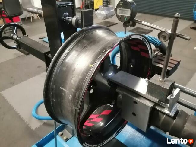 Naprawa felg spawanie toczenie cnc