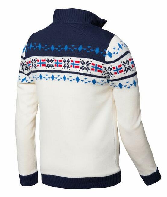 NEBULUS sweter norweski CANADIAN biały 365 zł zamiast 771