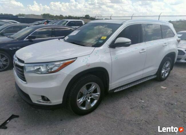 Toyota Highlander 2016, 3.5L, LIMITED, po gradobiciu