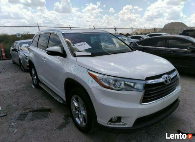 Toyota Highlander 2016, 3.5L, LIMITED, po gradobiciu