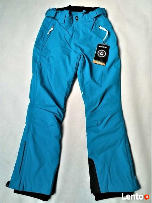 KILLTEC spodnie narciarskie RHALIA białe niebieskie za 550