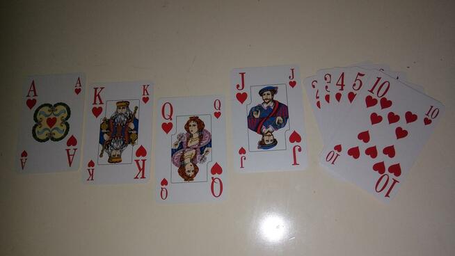 Karty do gry kolekcja nr 1 Senior 52 szt.