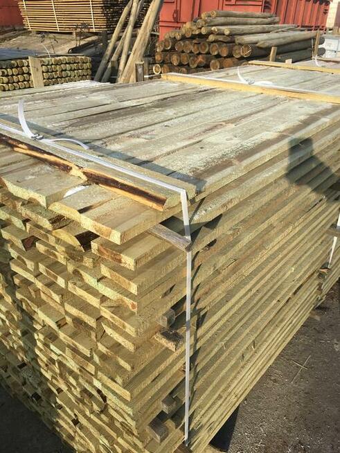 Deska sosnowa tarcica 25mm szalówka Impregnowana Ciśnieniowo