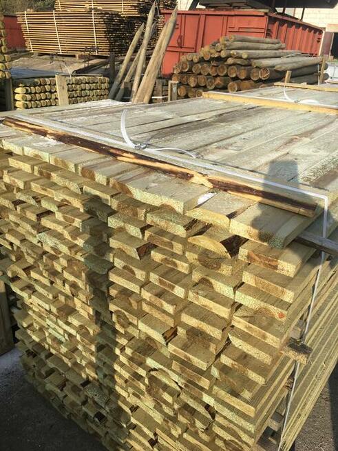 Deska sosnowa tarcica 25mm szalówka Impregnowana Ciśnieniowo