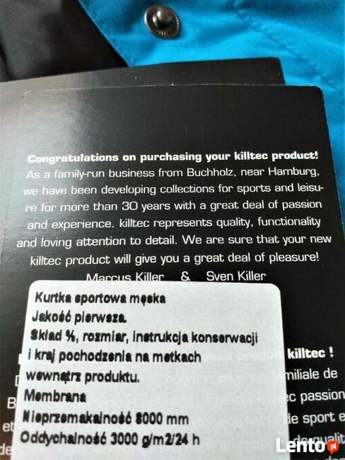 Killtec Kurtka narciarska DERICO 439 zamiast 670 zł