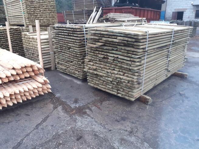 Deska sosnowa tarcica 25mm szalówka Impregnowana Ciśnieniowo