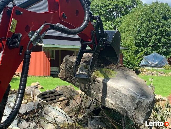 Nowa Minikoparka Elektryczna Obrotowa 360° SpringerMAX-E