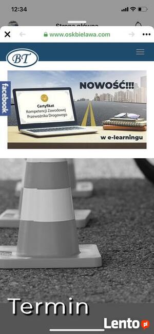 SzkołaNaukiJazdy B+E, C, C+E OSK Bogusław Tusiński