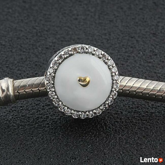 Pandora Charm zawieszka serce puzzle miłość love