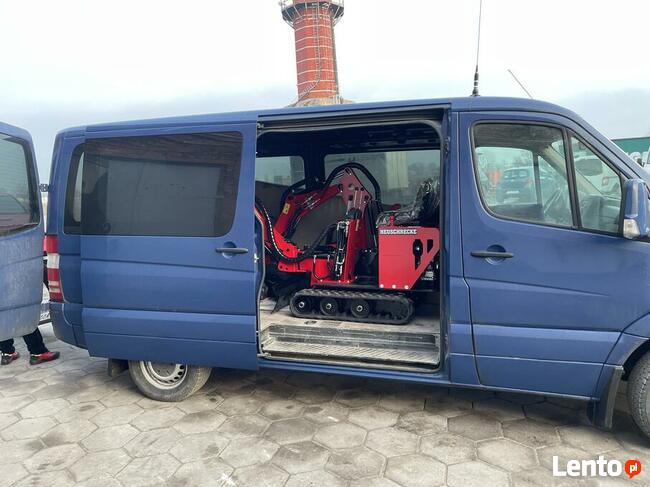 Nowa Minikoparka Koparka Heuschrecke Mikro koparka