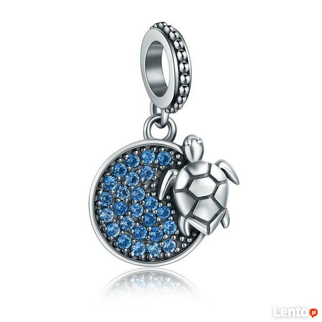 Pandora Charm koralik zawieszka motyl pave
