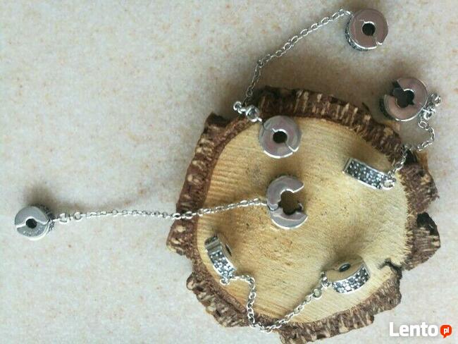 Pandora Charm koralik zawieszka motyl pave