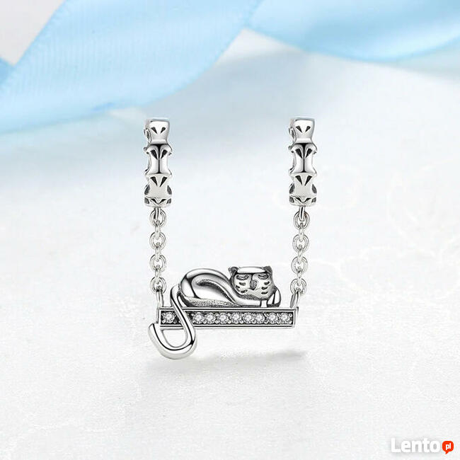 Pandora Charm koralik zawieszka motyl pave