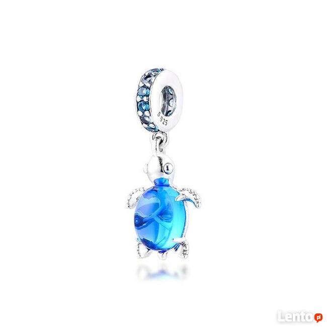 Pandora Charm koralik zawieszka motyl pave