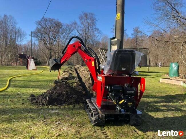 Nowa Minikoparka Koparka Heuschrecke Mikro koparka