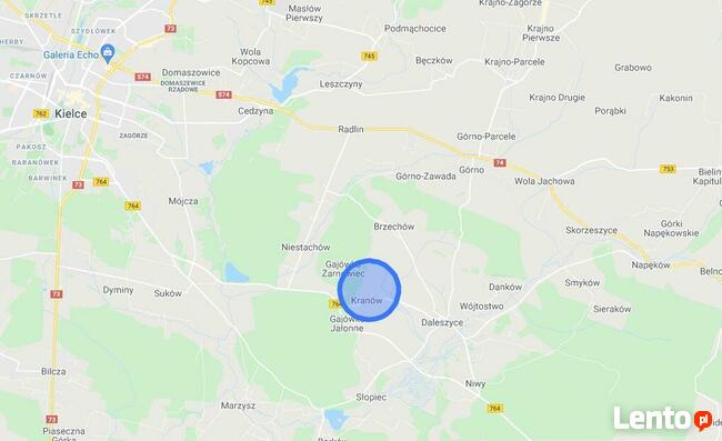 2 działki budowlane od granic Kielc 8km uzbrojona. F.V