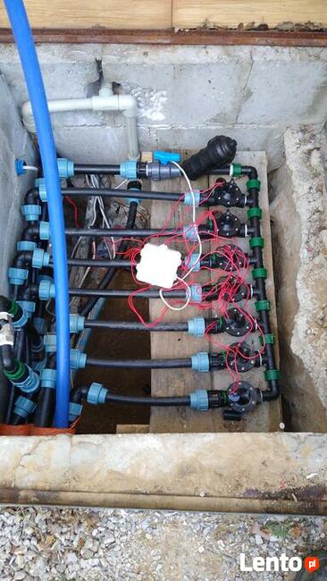 TRAWNIKI systemy NAWADNIAJĄCE. Usługi glebogryzarką