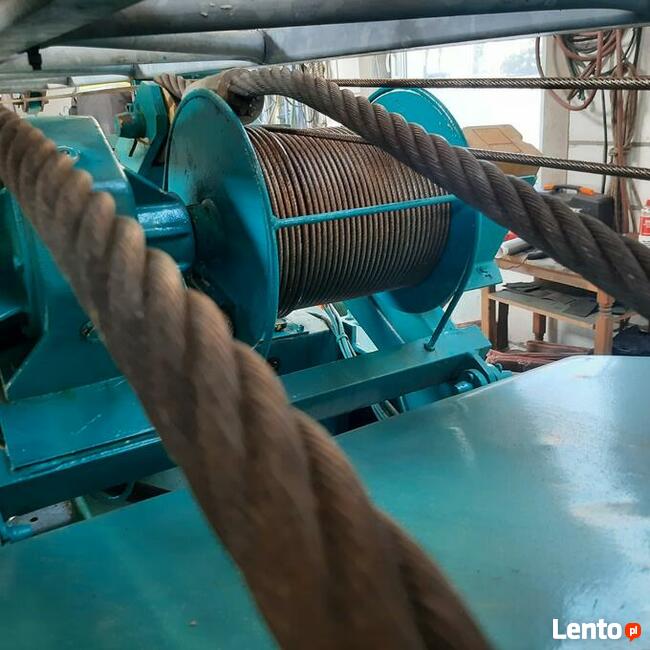 Żuraw wieżowy, hydrauliczny, samo montujący Centermac 226