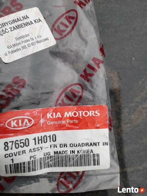 Kia Ceed 1 plastik zaślepka lusterka z dziurą do ręcznej re