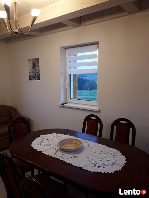 Domek na wynajem, 6-osobowy, całoroczny. Cudna okolica Wi-Fi