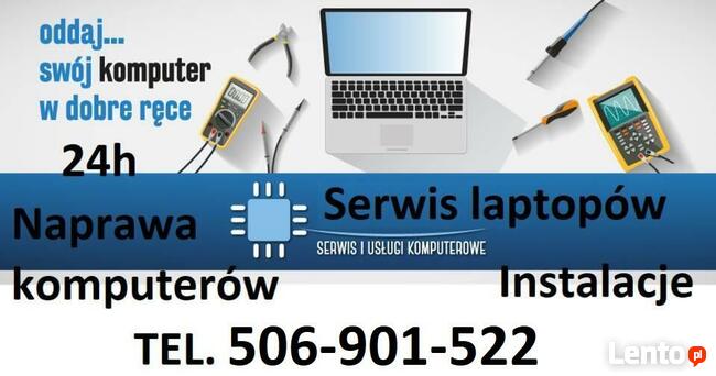 Serwis laptopów Naprawy komputerów SZERZYNY OŁPINY RYGLICE