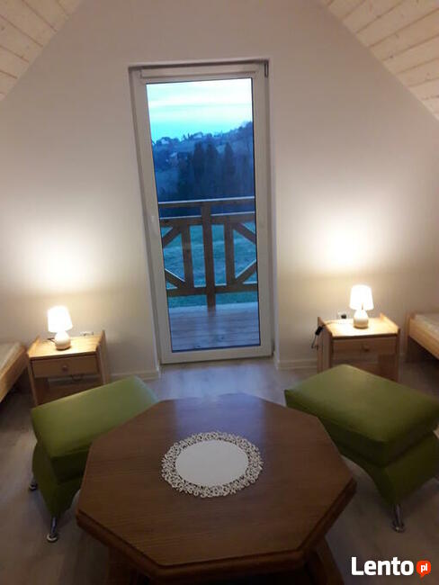Domek na wynajem, 6-osobowy, całoroczny. Cudna okolica Wi-Fi