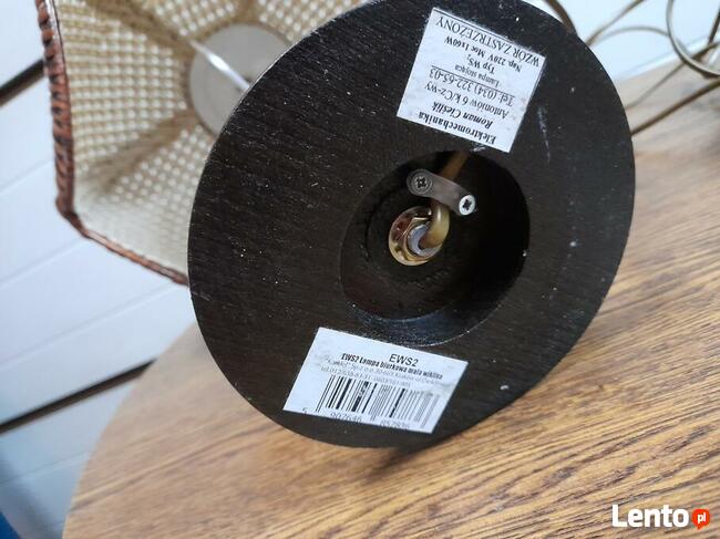 Lampki ratanowe na stoliki nocne 2 szt.bardzo ładne