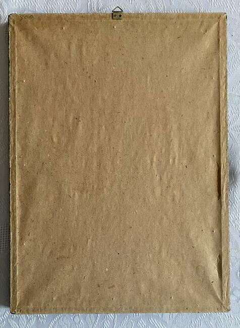 Rysunek odręczny sygnowany, Jan Paweł II