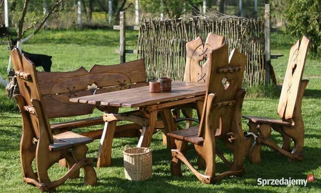 meble ogrodowe drewniane ARTstyle, pub, bar, restauracja