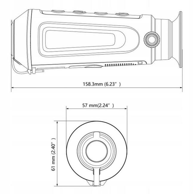 Celownik termowizyjny Lynx Pro LE15 Hikmicro polowanie