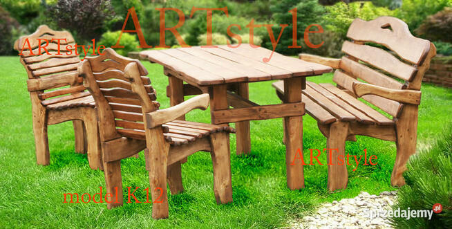 masywne drewniane meble ARTstyle model K12