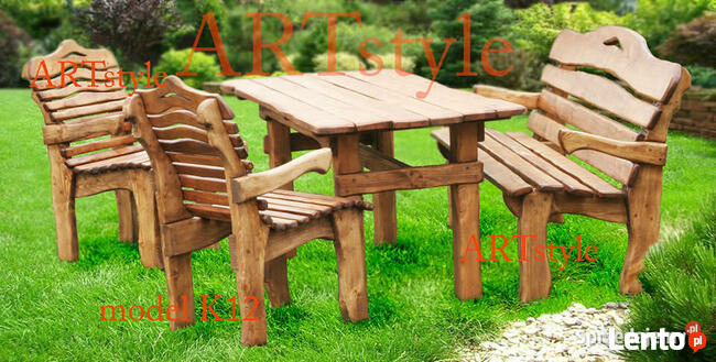 masywne drewniane meble ARTstyle model K12