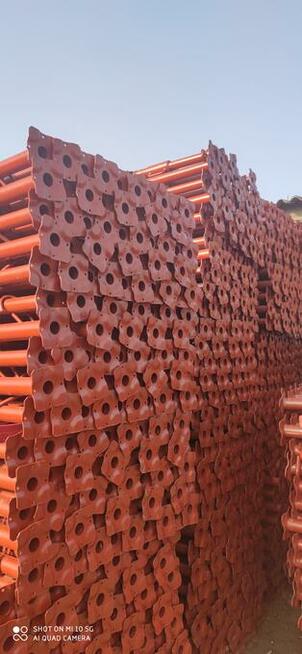 Słupek BHP budowlany