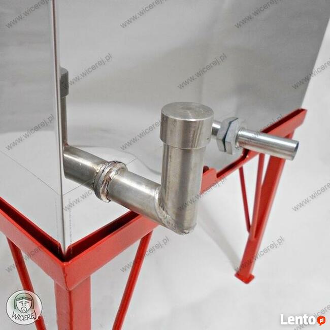 Topiarka Parowa całoramkowa 6/8 ramek Dadant Nierdzewna